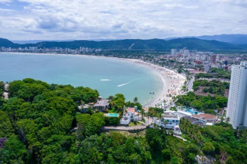 Comfort Guaruja Enseada Apartment 26 Wifi, Garagem E Ar Condicionado Bagian luar foto